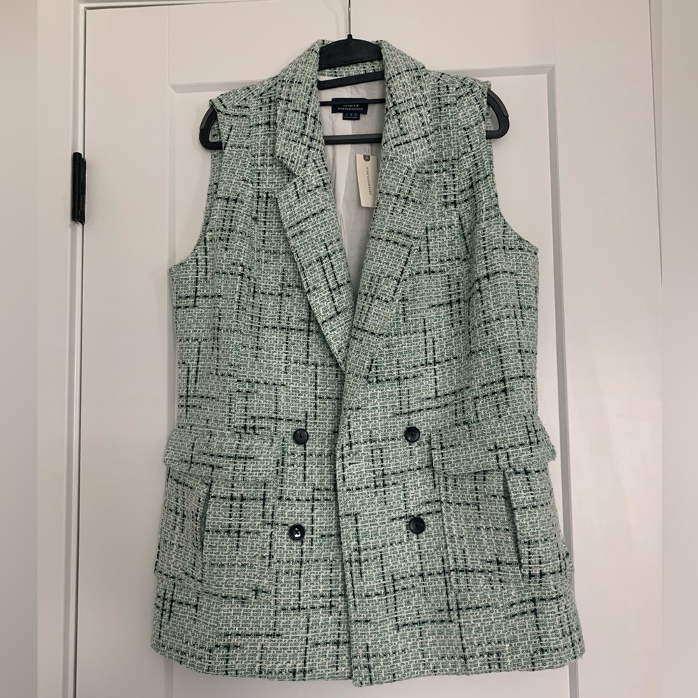 Anthropologie armless tween suite jacket